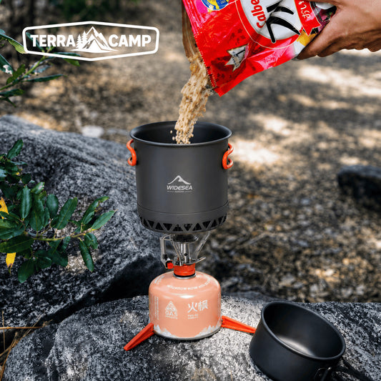 Terra Camp® Portable 1.3L Cooking Set