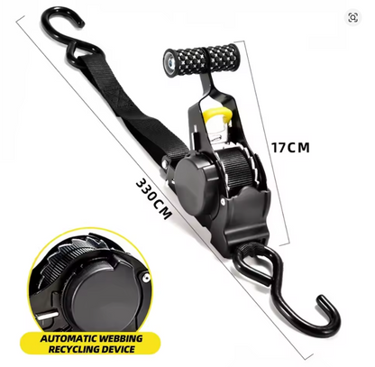 Terra Camp® Auto-Retractable Cargo Straps