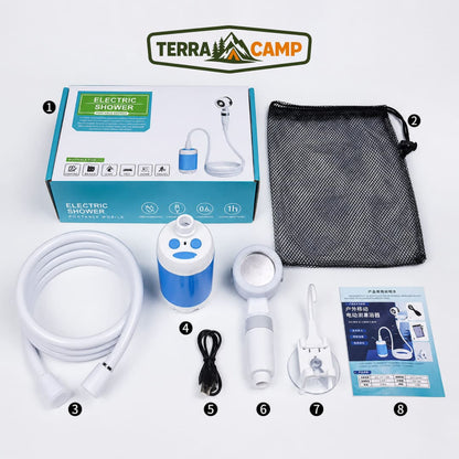TerraCamp® Portable Camping Shower