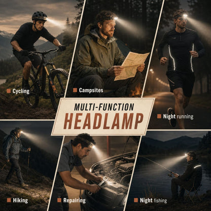Terra Camp® Multi-function Headlamp