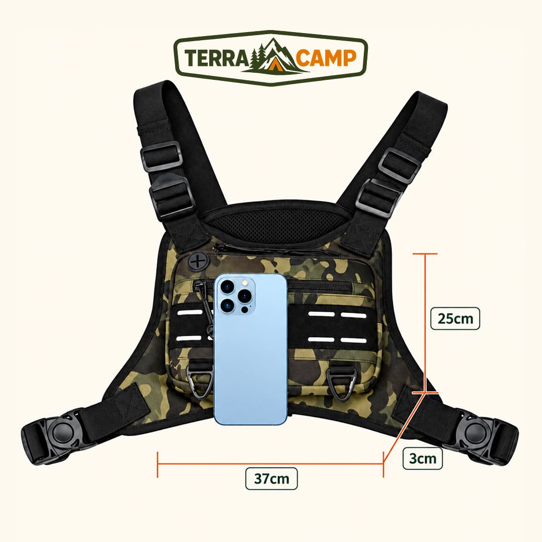 Terra Camp® Tactical MOLLE Chest Rig Vest