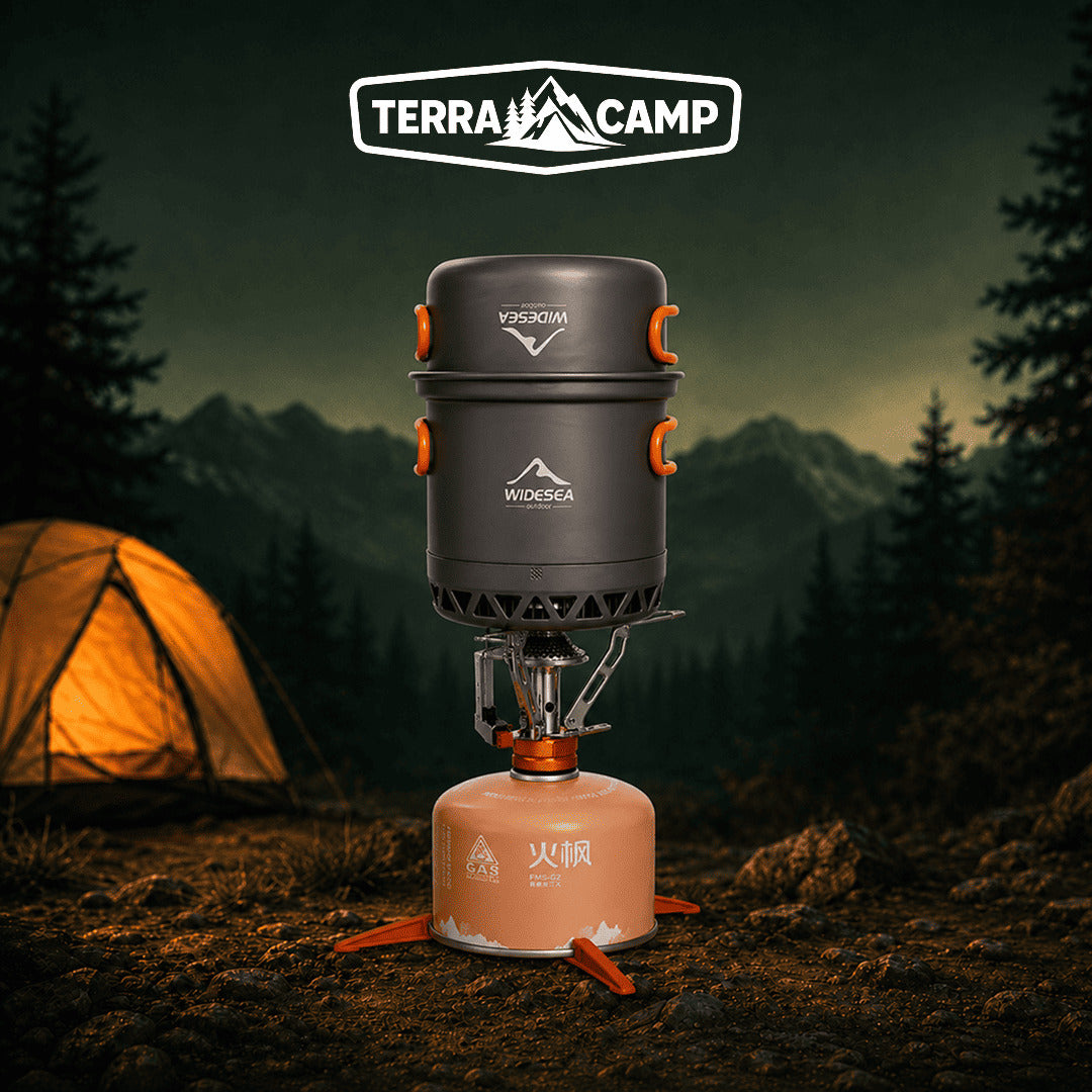 Terra Camp® Portable 1.3L Cooking Set