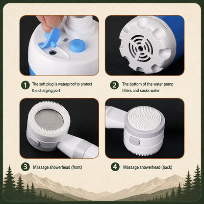 TerraCamp® Portable Camping Shower