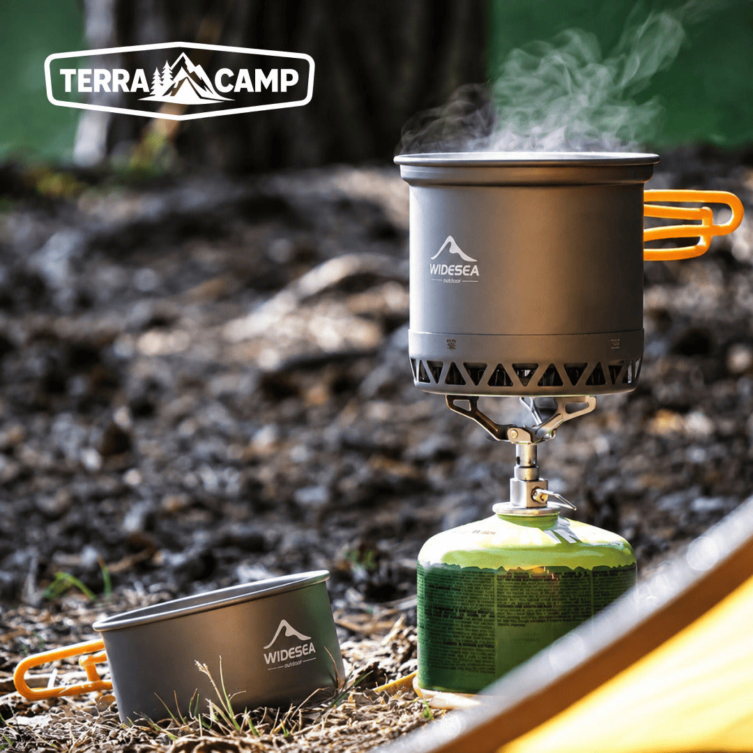 Terra Camp® Portable 1.3L Cooking Set