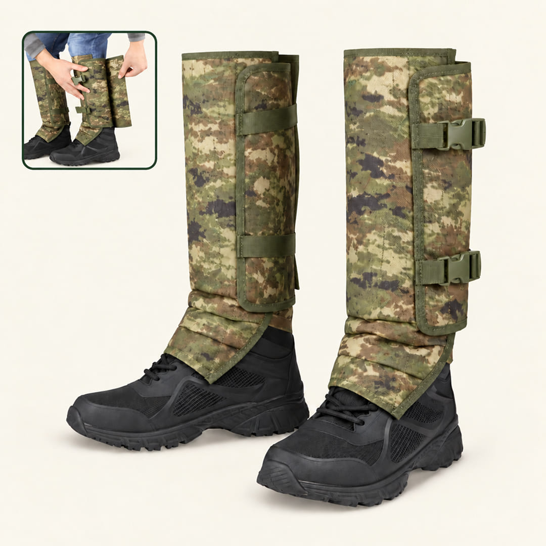 Terra Camp® Snake-Resistant Outdoor Leg Gaiters