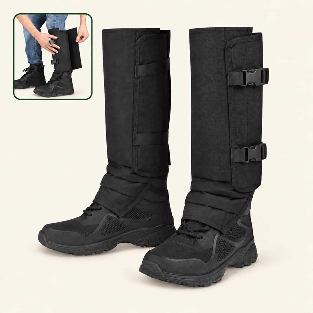 Terra Camp® Snake-Resistant Outdoor Leg Gaiters