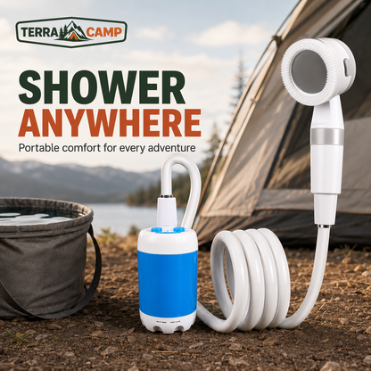 TerraCamp® Portable Camping Shower