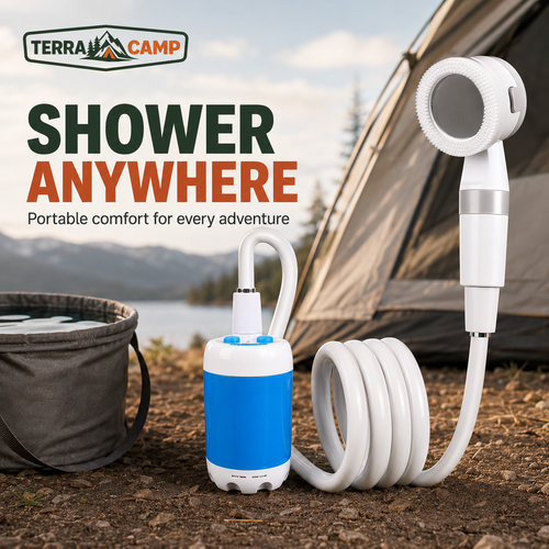 TerraCamp® Portable Camping Shower