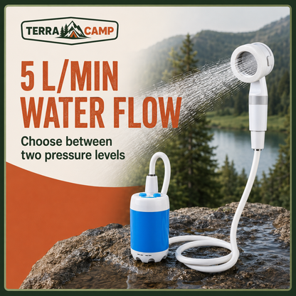 TerraCamp® Portable Camping Shower