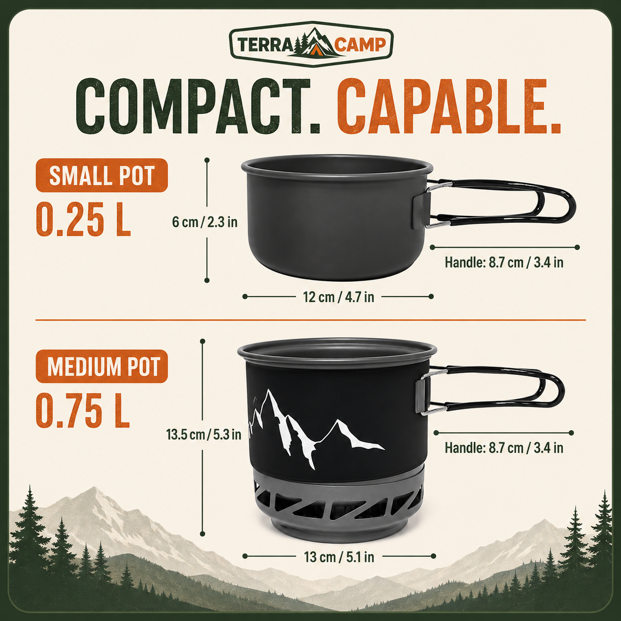 Terra Camp® Portable Gas Cooking Kit